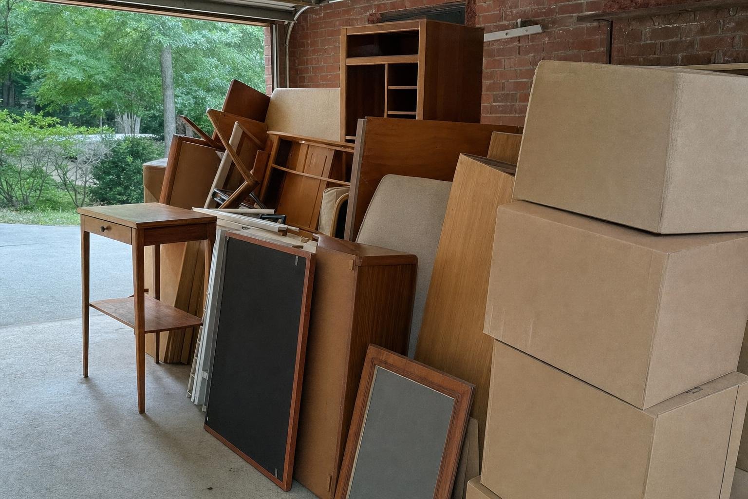 Example furniture removal photo